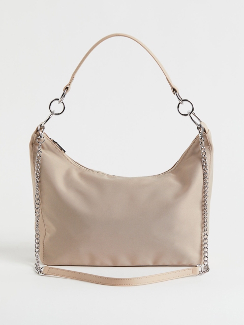 

H&M Women Beige Shoulder Bag