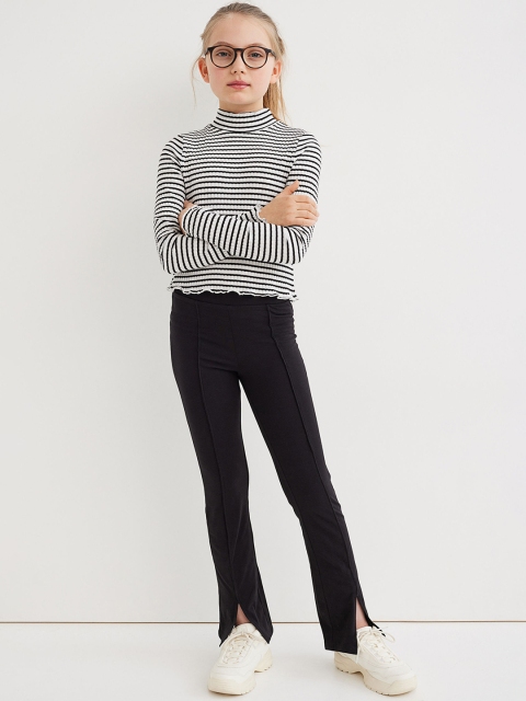 

H&M Girls Black Flared Leggings