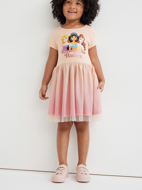

H&M Girls Pink Printed Dress