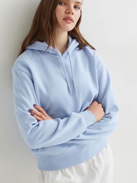 

H&M Women Blue Hoodie
