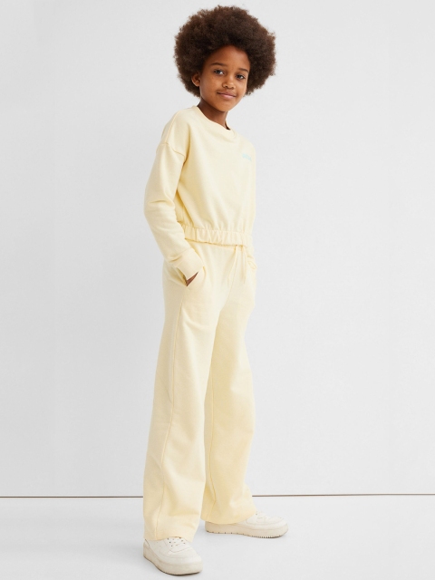

H&M Yellow Solid 2-Piece Set