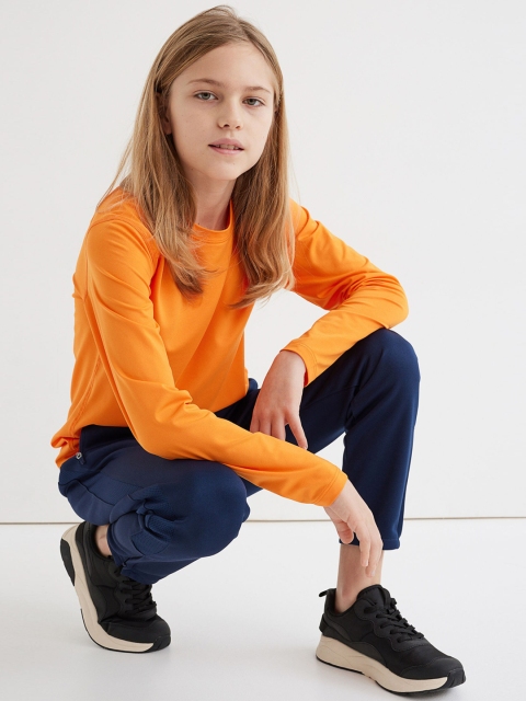 

H&M Boys Navy Blue Solid Sports Trousers