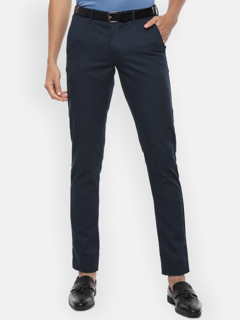 

Van Heusen Sport Men Navy Blue Slim Fit Trousers