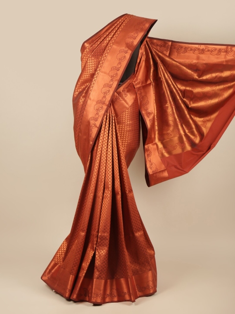 

Pothys Maroon Woven Design Pure Silk Saree