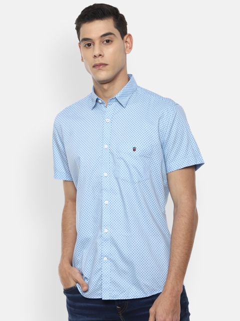 

Louis Philippe Sport Men Grey Slim Fit Printed Casual Shirt