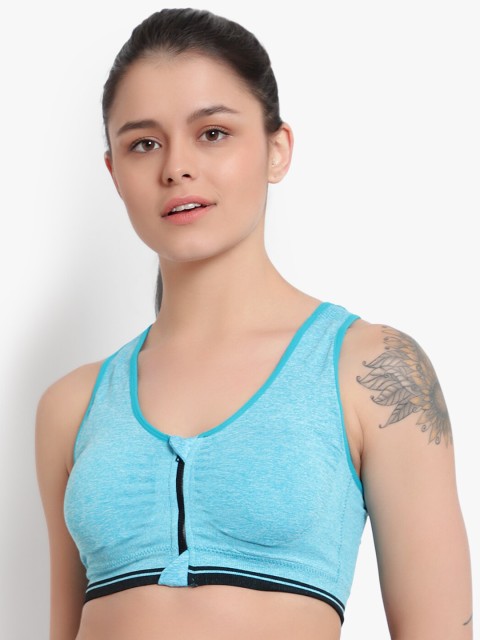 

BRACHY Sea Green Workout Bra