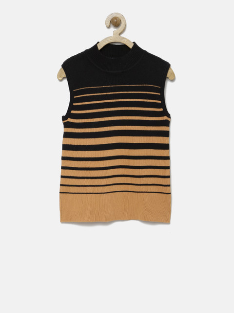 

Tiny Girl Black Striped Top