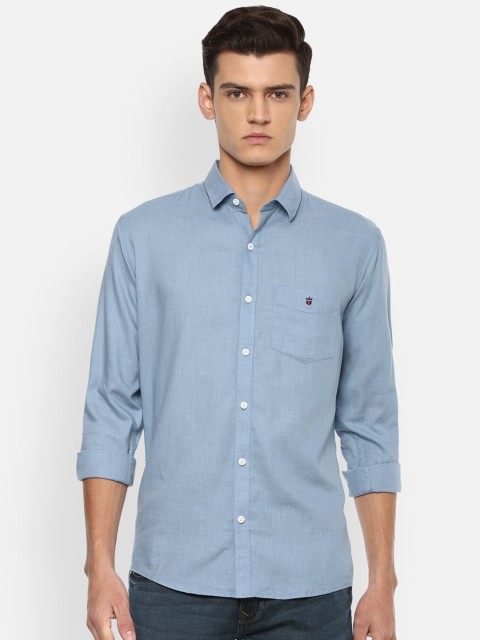 

Louis Philippe Sport Men Blue Slim Fit Pure Cotton Casual Shirt
