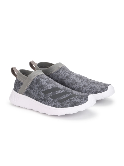 

ADIDAS Men Grey Textile Marking Slip-On Running Shoes
