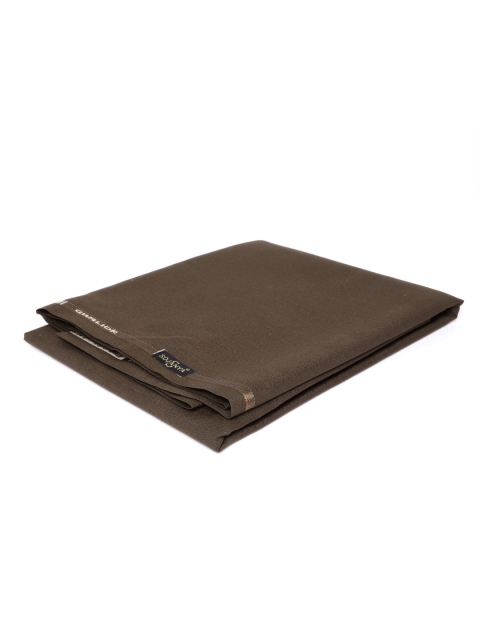 

SOJANYA Men Coffee Brown Solid Unstitched Trouser Fabric