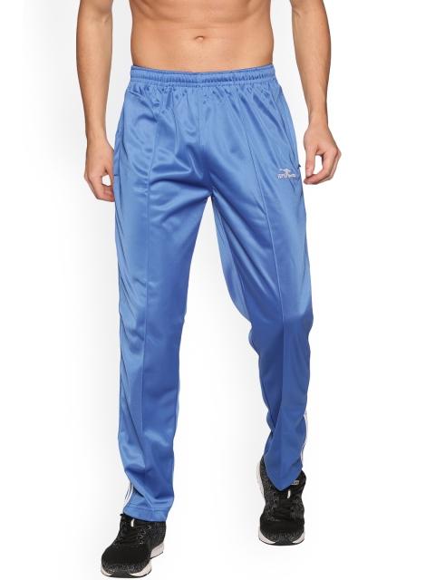 

HPS Sports Men Blue Solid Track Pants