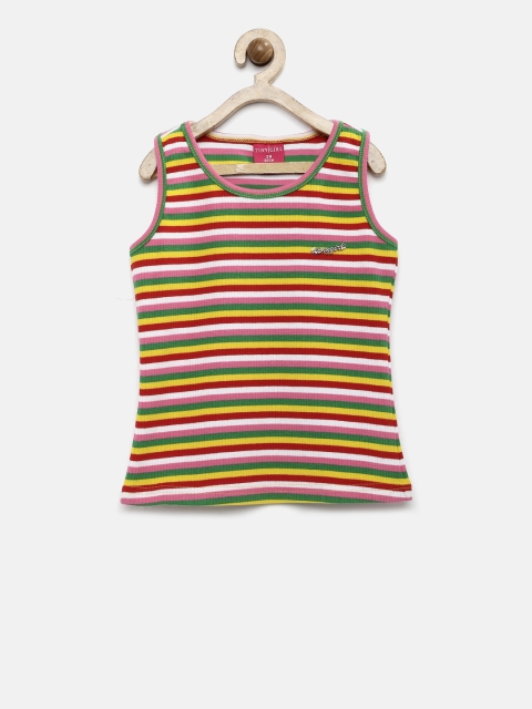 

Tiny Girl Multicoloured Striped Top, Multi