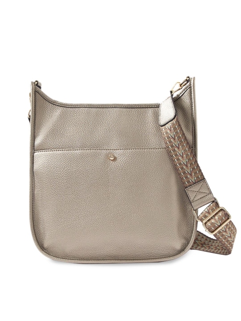 

Accessorize Gold-Toned Swagger Sling Bag