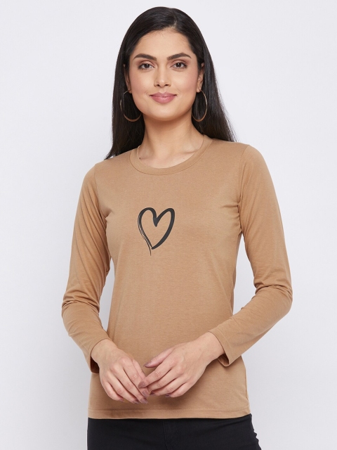 

THE MILLION CLUB Women Beige T-shirt