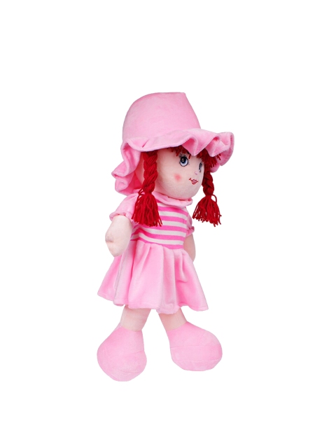 

DukieKooky Kids Pink & Maroon Soft Toy Doll