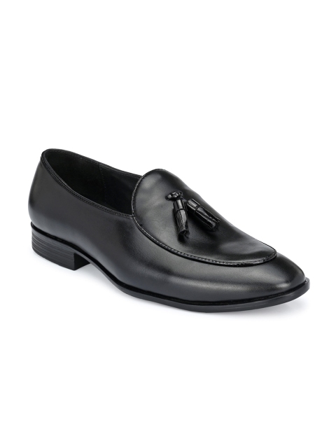 

Harrytech London Men Black Solid Formal Loafers