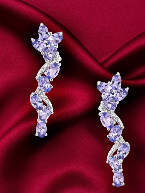 

HIFLYER JEWELS Blue Contemporary Drop Earrings