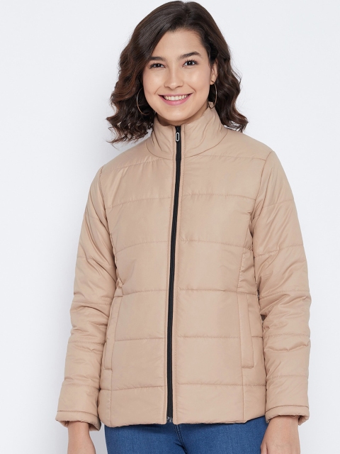 

THE MILLION CLUB Women Beige Insulator Padded Jacket