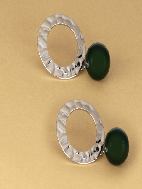 

Jewelz Green Contemporary Studs Earrings