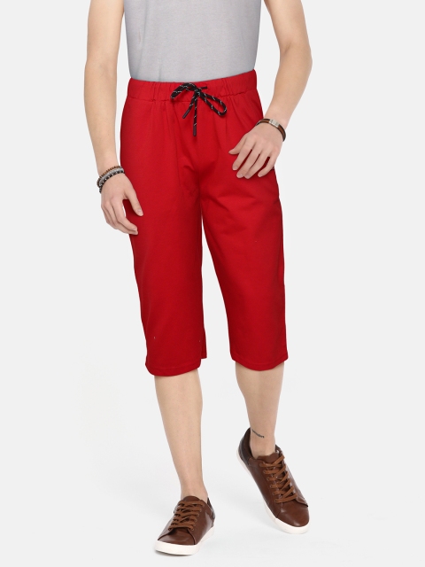 

Monte Carlo Boys Red Solid Shorts