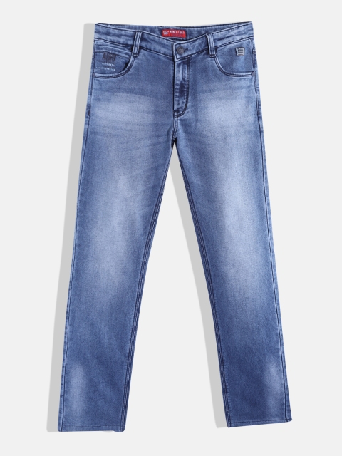 

Monte Carlo Boys Blue Straight Fit Light Fade Stretchable Jeans