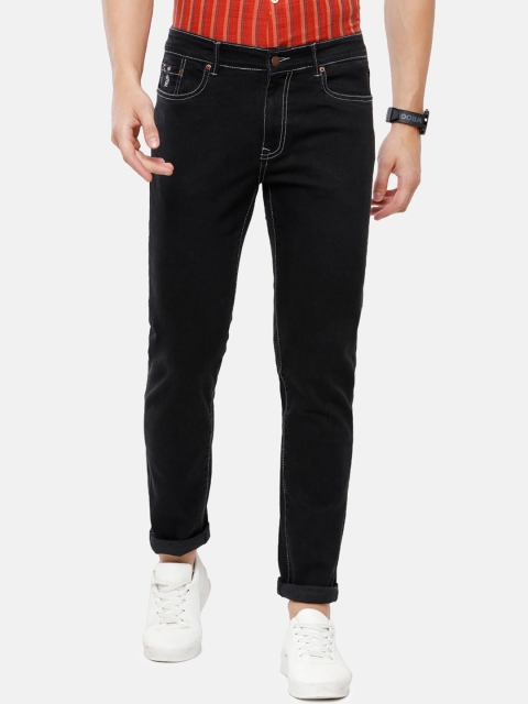 

Double Two Men Black Comfort Slim Fit Stretchable Jeans