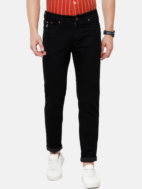 

Double Two Men Black Comfort Slim Fit Stretchable Jeans