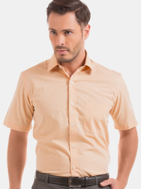 

Arrow Men Orange Casual Shirt