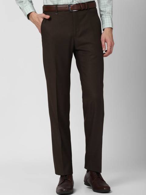 

Van Heusen Men Brown Trousers