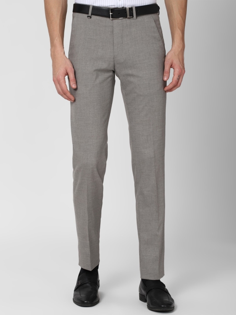 

Van Heusen Men Grey Slim Fit Trousers