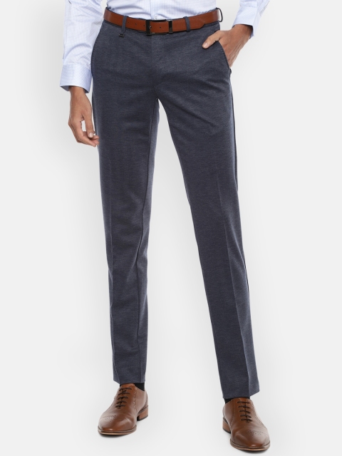 

Van Heusen Men Blue Slim Fit Trousers