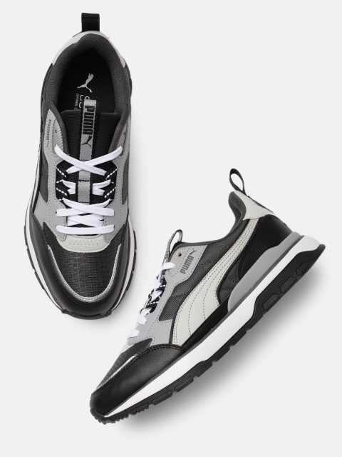 

Puma Unisex Black R78 Trek Sneakers