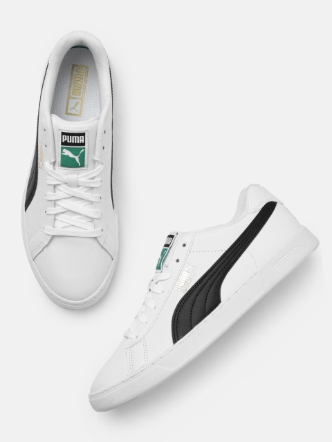 

Puma Unisex White Match Star Sneakers