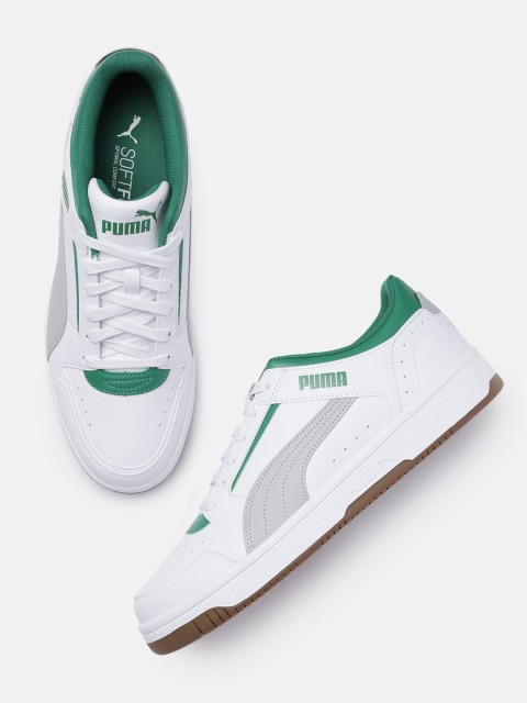 

Puma Unisex White Rebound Joy Sneakers