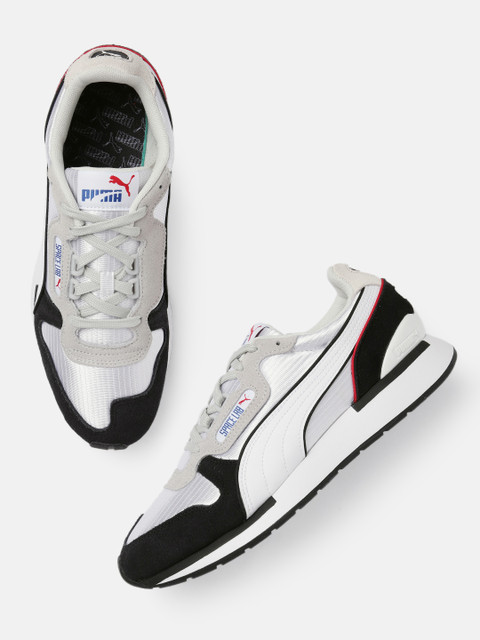 

Puma Unisex White Space Lab Colourblocked Sneakers