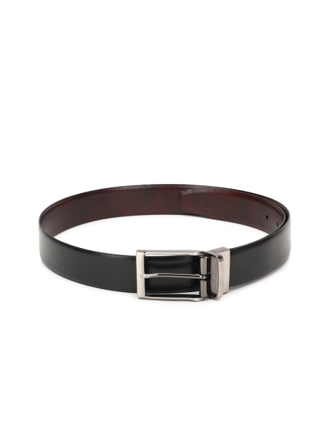 

Van Heusen Men Black Leather Belt