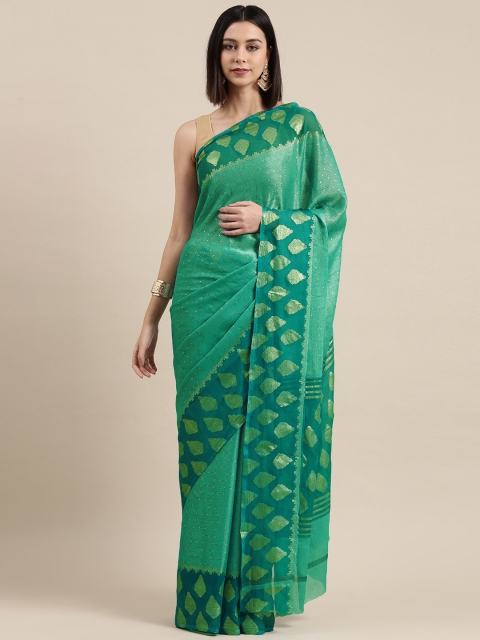 

Pothys Blue Woven Design Zari Saree