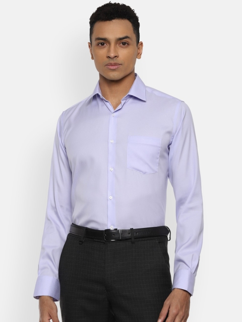 

Van Heusen Men Purple Slim Fit Cotton Formal Shirt