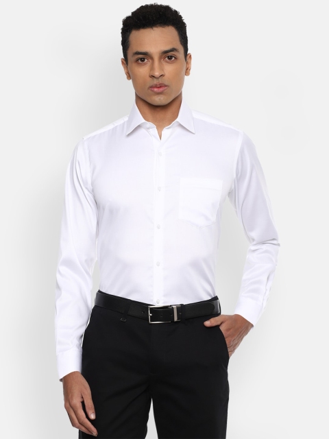

Van Heusen Men White Casual Shirt