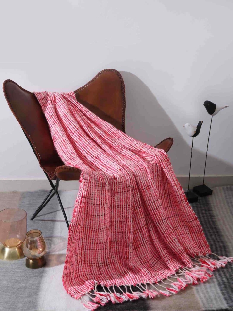 

Amoliconcepts Fuchsia Soft Chunky Acrylic Wool Throw, Pink