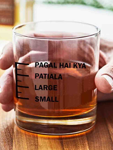 

Nutcase Transparent Whisky Glass