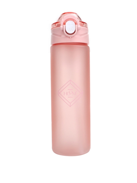 

YK Pink Water Bottle With Straw 750 Ml