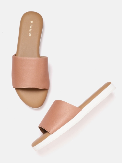 

Van Heusen Woman Women Dusty Pink Open Toe Flats, Rose