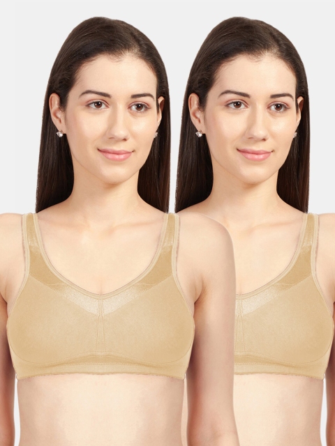 

Sonari Pack of 2 Nude-Coloured T-shirt Bra