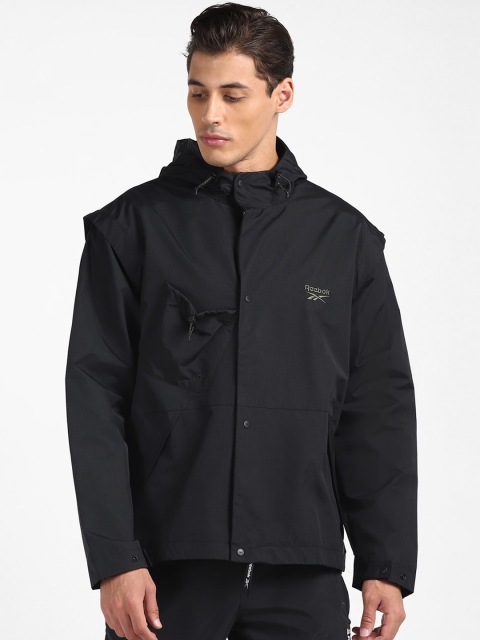 

Reebok Classic Unisex Black Sporty Jacket