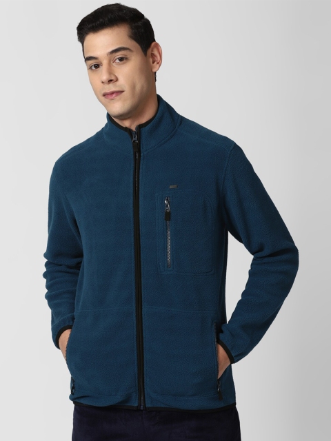 

Peter England Casuals Men Blue Pure Cotton Sweatshirt