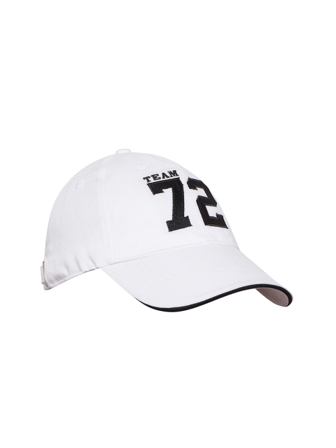 

Sportigoo Unisex White & Black Printed Baseball Cap