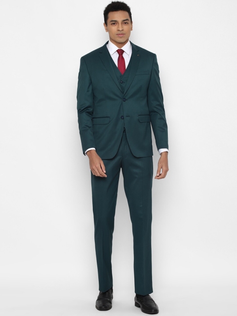 

Allen Solly Men Green Three Piece Suit