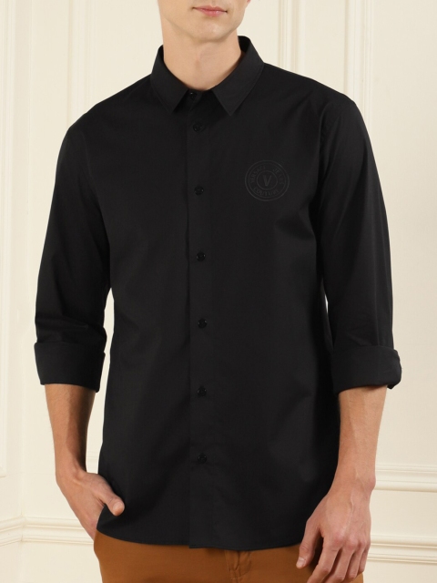 

Versace Jeans Couture Men Black Classic Formal Shirt