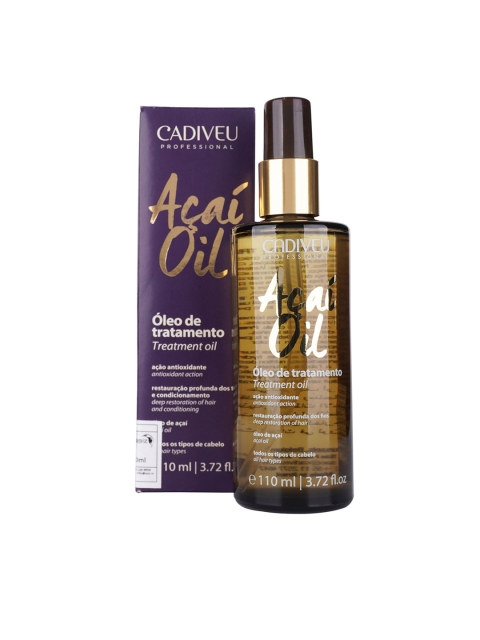 

BRASIL CACAU-PROFESSIONAL Cadiveu Acai Oil Rich Treatment Oil 110 ml, Transparent